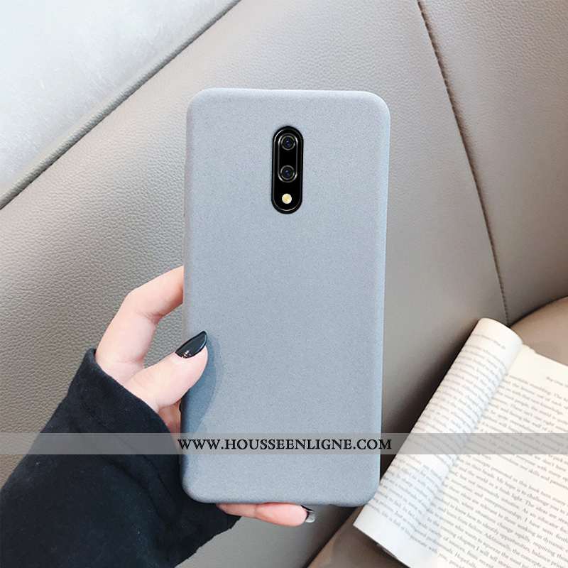 Coque Oneplus 7 Tendance Fluide Doux Téléphone Portable Protection Gris Incassable