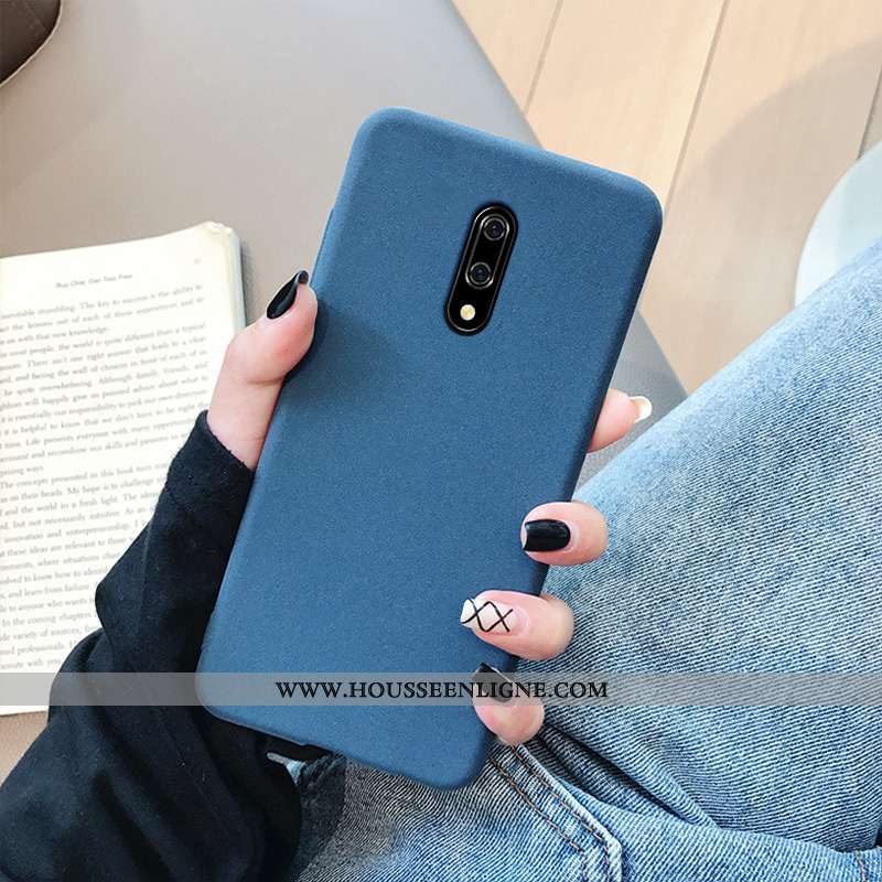 Coque Oneplus 7 Tendance Fluide Doux Téléphone Portable Protection Gris Incassable
