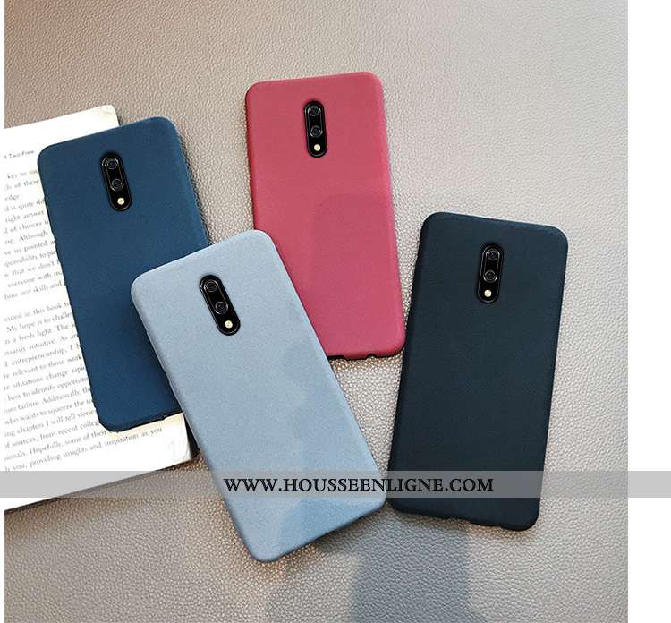 Coque Oneplus 7 Tendance Fluide Doux Téléphone Portable Protection Gris Incassable