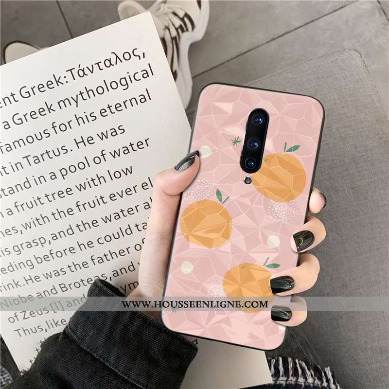 Coque Oneplus 8 Fraise Rose Téléphone Portable Net Rouge Losange