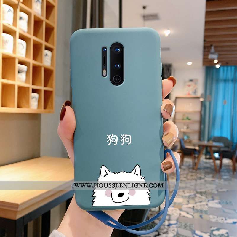 Coque Oneplus 8 Pro Charmant Ultra Rose Incassable Téléphone Portable Légère Chiens