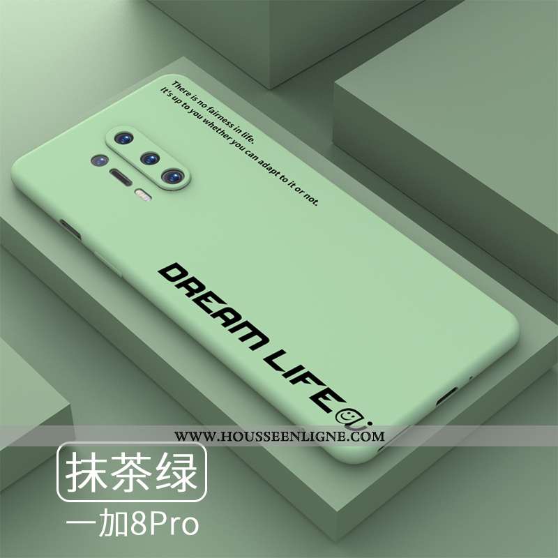 Coque Oneplus 8 Pro Personnalité Créatif Légère Tendance Net Rouge Téléphone Portable Fluide Doux Bl