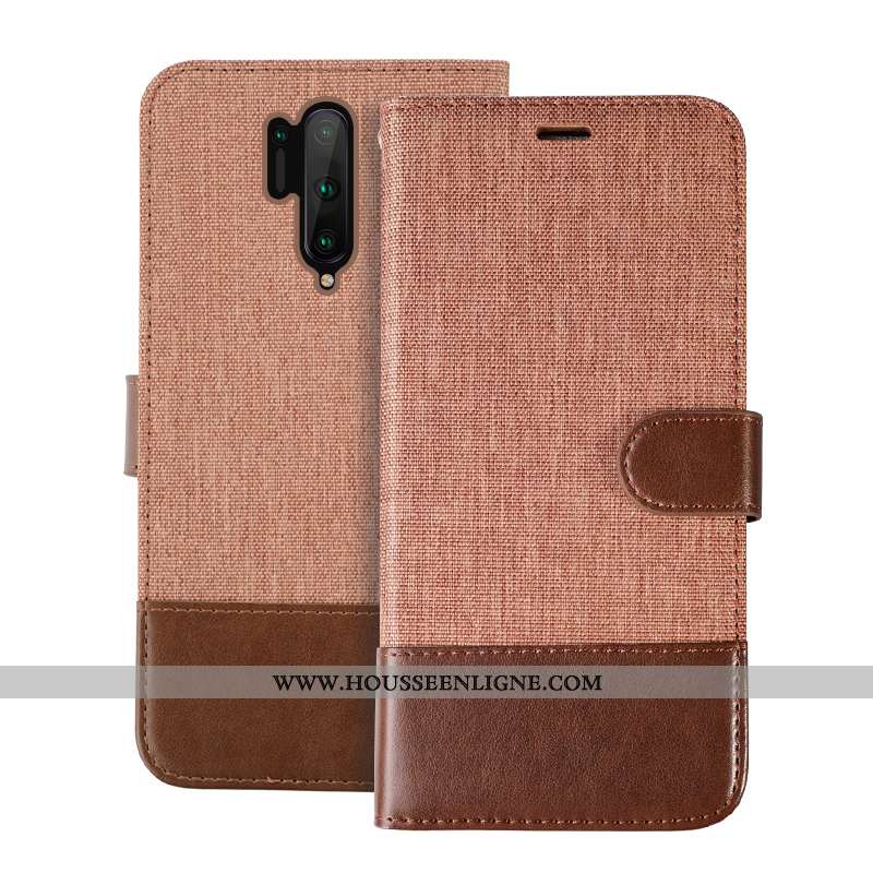 Coque Oneplus 8 Pro Protection Cuir Housse Incassable Tout Compris Téléphone Portable Khaki