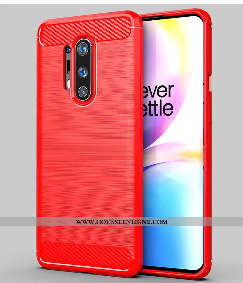 Coque Oneplus 8 Pro Silicone Protection Incassable Étui Gris Téléphone Portable