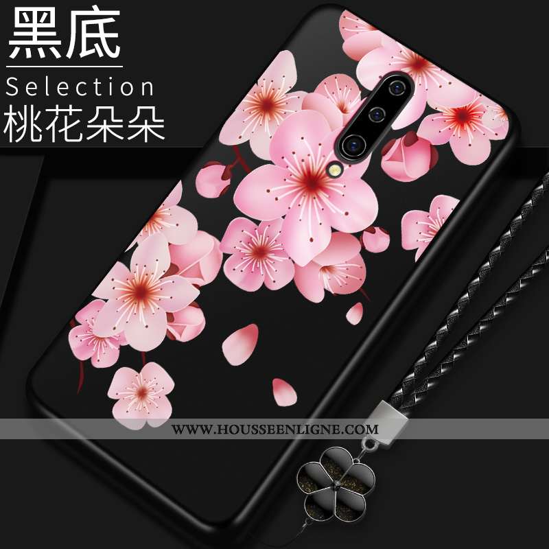 Coque Oneplus 8 Silicone Protection Fluide Doux Tendance Chanceux Tout Compris Rouge