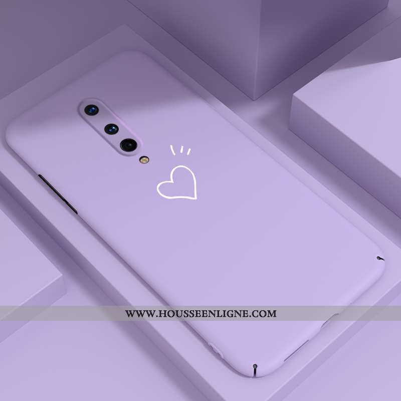 Coque Oneplus 8 Tendance Légère Incassable Tout Compris Téléphone Portable Protection Violet