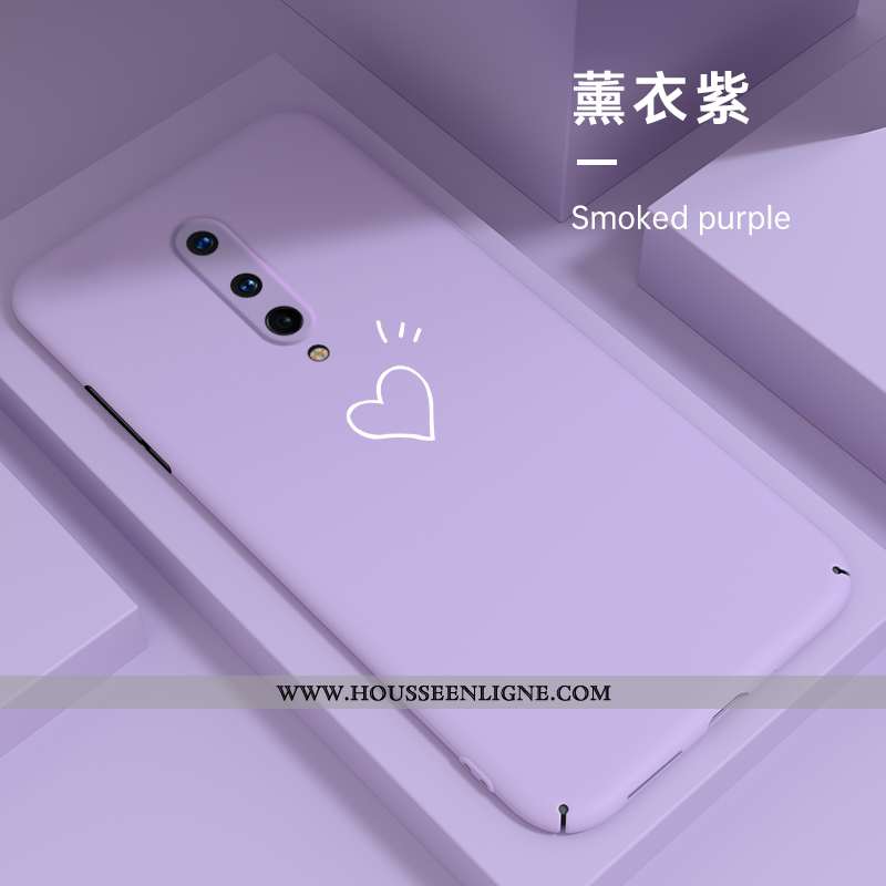 Coque Oneplus 8 Tendance Légère Incassable Tout Compris Téléphone Portable Protection Violet