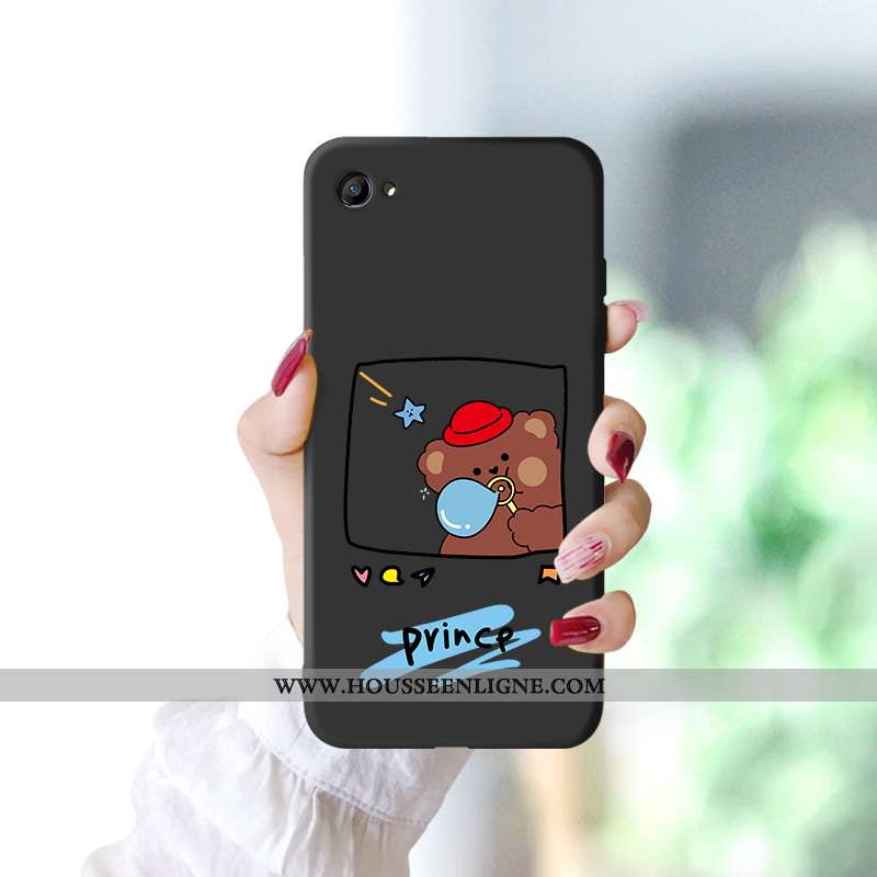 Coque Oppo A3 Charmant Fluide Doux Étui Incassable Silicone Téléphone Portable Dessin Animé Bleu