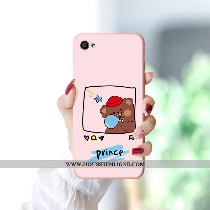 Coque Oppo A3 Charmant Fluide Doux Étui Incassable Silicone Téléphone Portable Dessin Animé Bleu