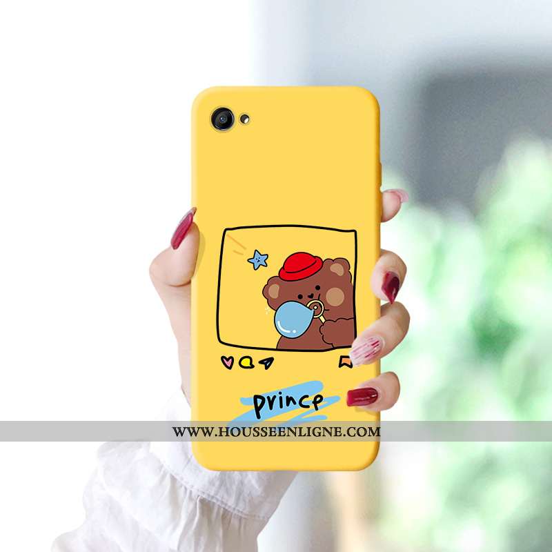 Coque Oppo A3 Charmant Fluide Doux Étui Incassable Silicone Téléphone Portable Dessin Animé Bleu