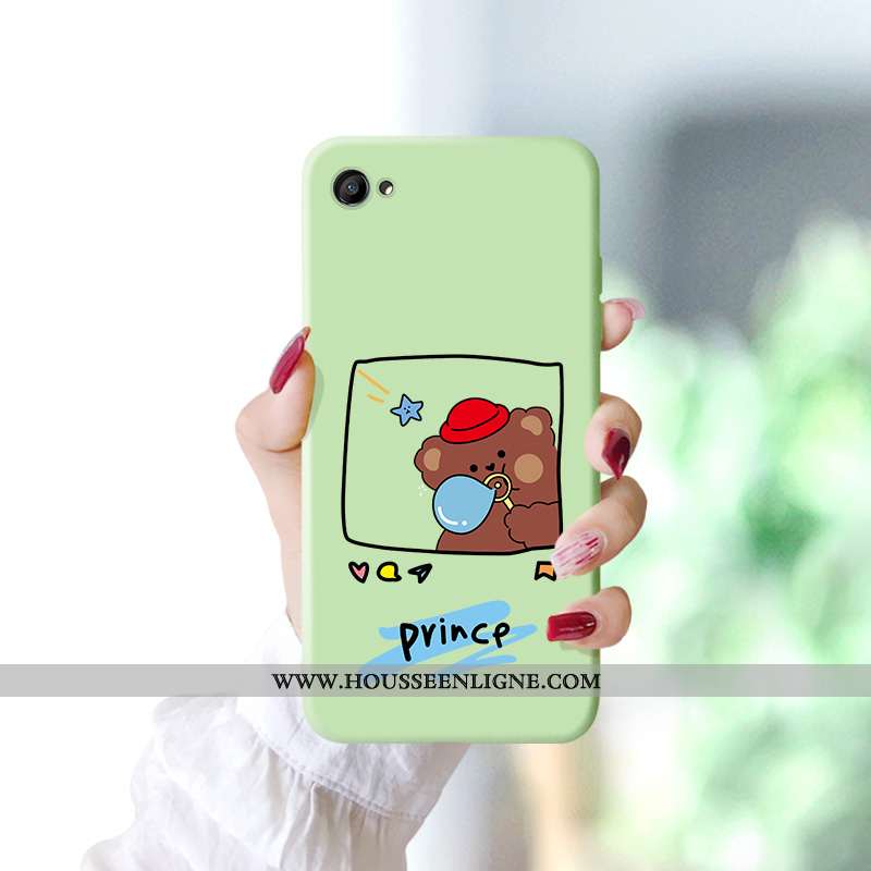 Coque Oppo A3 Charmant Fluide Doux Étui Incassable Silicone Téléphone Portable Dessin Animé Bleu