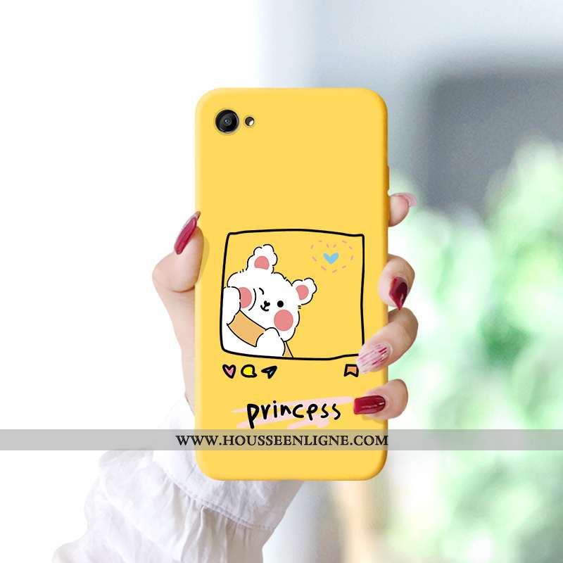 Coque Oppo A3 Charmant Fluide Doux Étui Incassable Silicone Téléphone Portable Dessin Animé Bleu