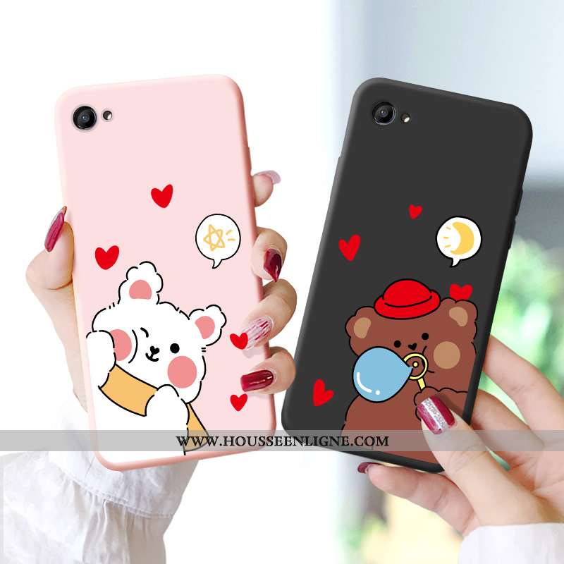 Coque Oppo A3 Charmant Fluide Doux Étui Incassable Silicone Téléphone Portable Dessin Animé Bleu