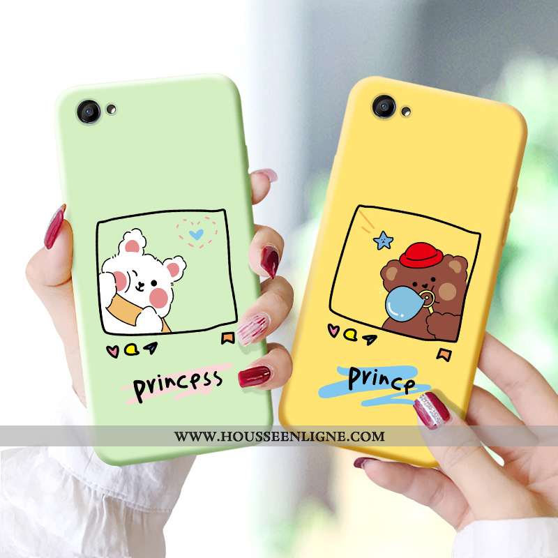 Coque Oppo A3 Charmant Fluide Doux Étui Incassable Silicone Téléphone Portable Dessin Animé Bleu