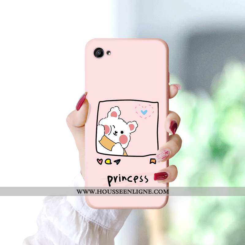 Coque Oppo A3 Charmant Fluide Doux Étui Incassable Silicone Téléphone Portable Dessin Animé Bleu