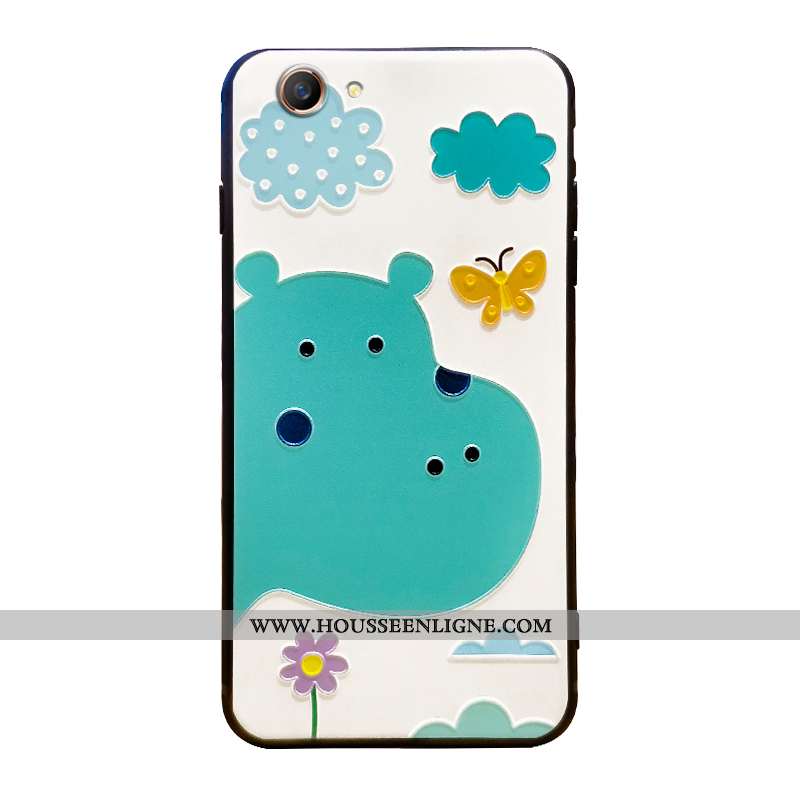 Coque Oppo A3 Créatif Gaufrage Tout Compris Étui Net Rouge Vert Verte