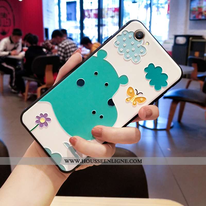 Coque Oppo A3 Créatif Gaufrage Tout Compris Étui Net Rouge Vert Verte