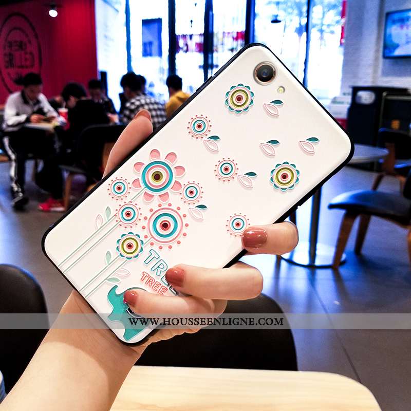 Coque Oppo A3 Créatif Gaufrage Tout Compris Étui Net Rouge Vert Verte