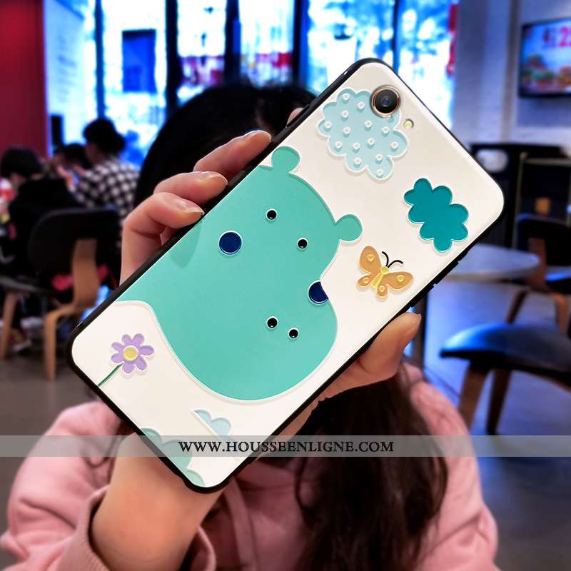 Coque Oppo A3 Créatif Gaufrage Tout Compris Étui Net Rouge Vert Verte