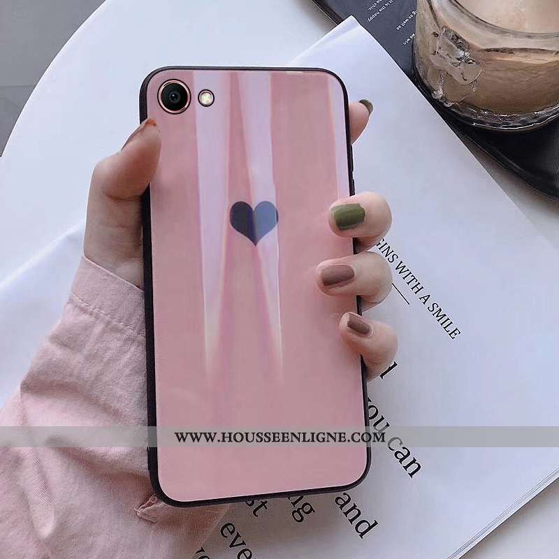 Coque Oppo A3 Fluide Doux Verre Légère Personnalité Ultra Téléphone Portable Couleur Unie Verte