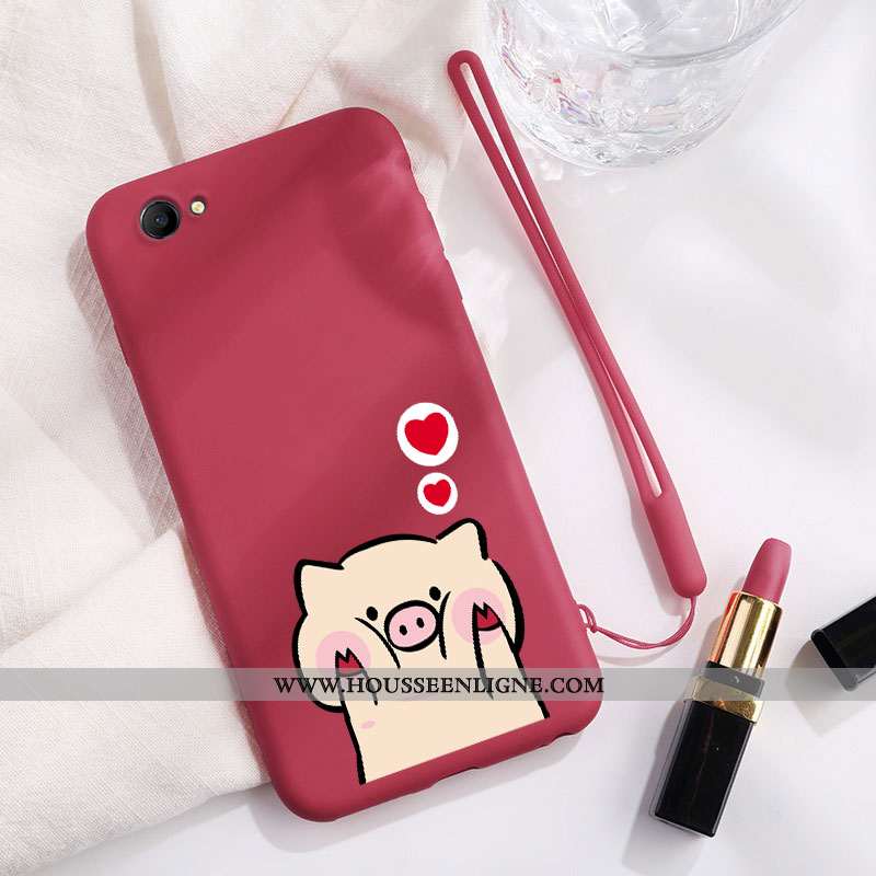 Coque Oppo A3 Mode Protection Net Rouge Incassable Personnalité Bleu