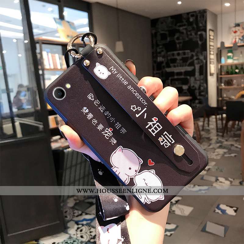 Coque Oppo A3 Silicone Mode Courte Fluide Doux Étui Délavé En Daim Incassable Bleu
