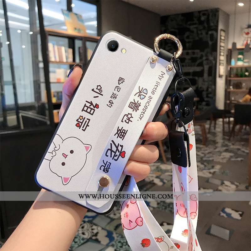Coque Oppo A3 Silicone Mode Courte Fluide Doux Étui Délavé En Daim Incassable Bleu