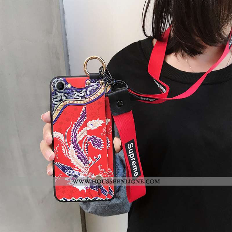 Coque Oppo A3 Silicone Mode Courte Fluide Doux Étui Délavé En Daim Incassable Bleu