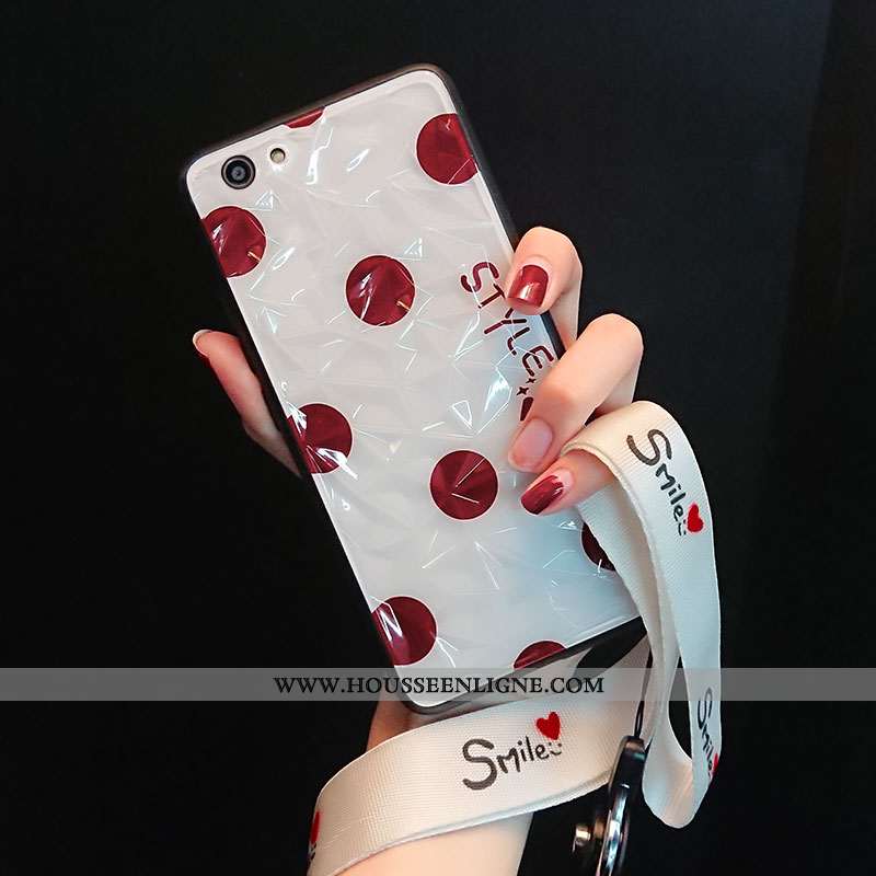 Coque Oppo A3 Tendance Fluide Doux Incassable Délavé En Daim Rouge Mode