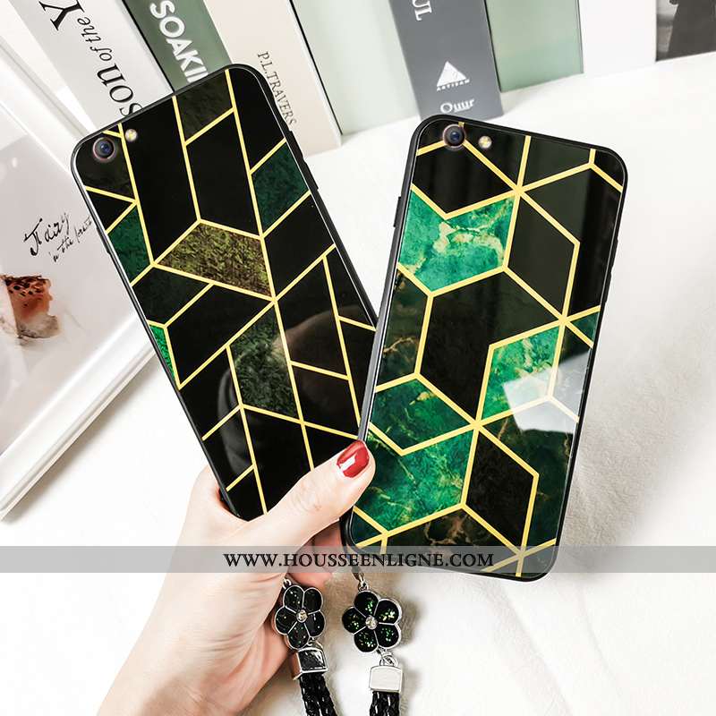Coque Oppo A3 Tendance Fluide Doux Net Rouge Frais Noir Protection Tout Compris