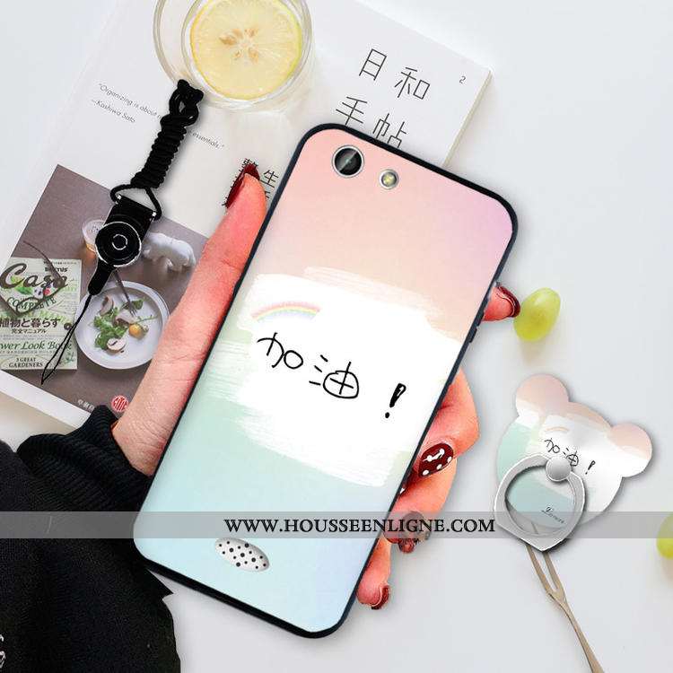 Coque Oppo A31 Dessin Animé Charmant Silicone Tout Compris Vert Incassable Verte