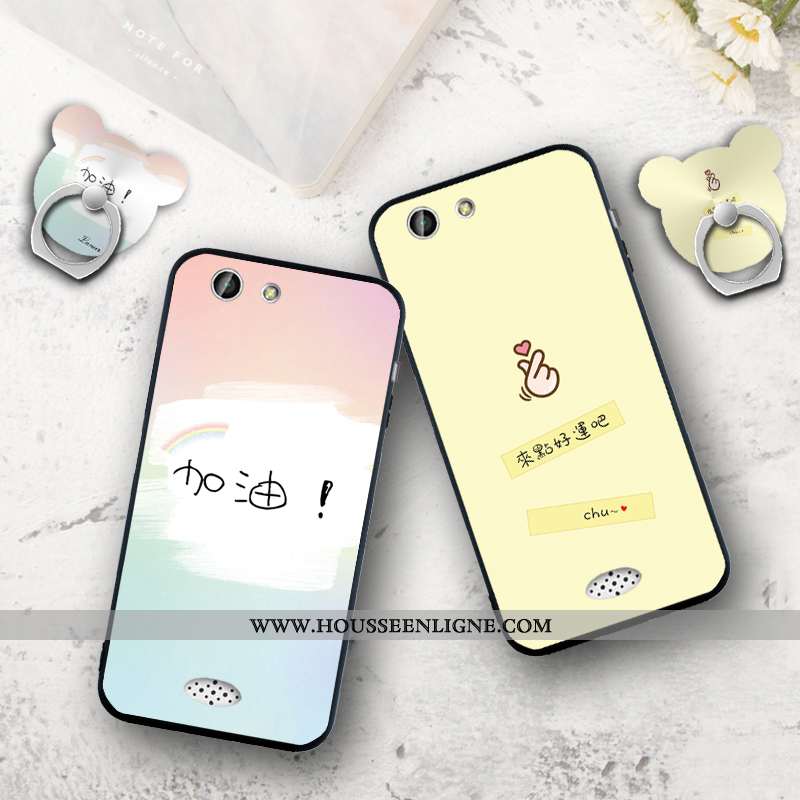 Coque Oppo A31 Dessin Animé Charmant Silicone Tout Compris Vert Incassable Verte