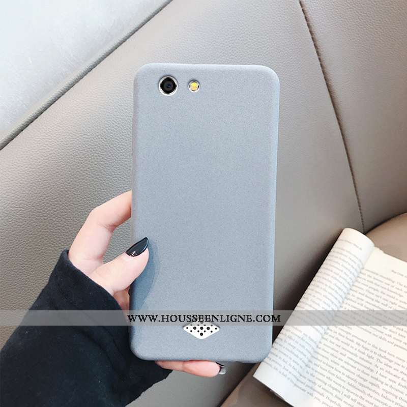 Coque Oppo A31 Personnalité Créatif Téléphone Portable Simple Délavé En Daim Protection Net Rouge Gr