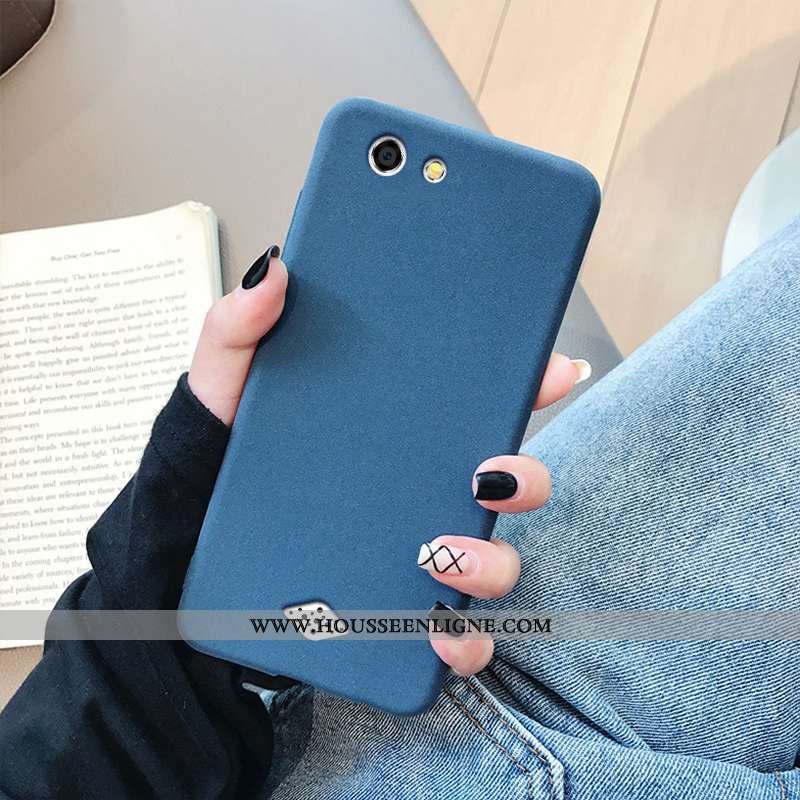 Coque Oppo A31 Personnalité Créatif Téléphone Portable Simple Délavé En Daim Protection Net Rouge Gr
