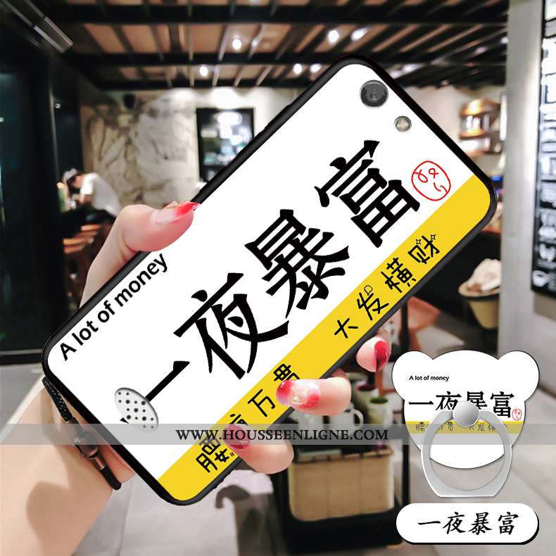Coque Oppo A31 Silicone Personnalité Noir Tout Compris Support Nouveau Téléphone Portable