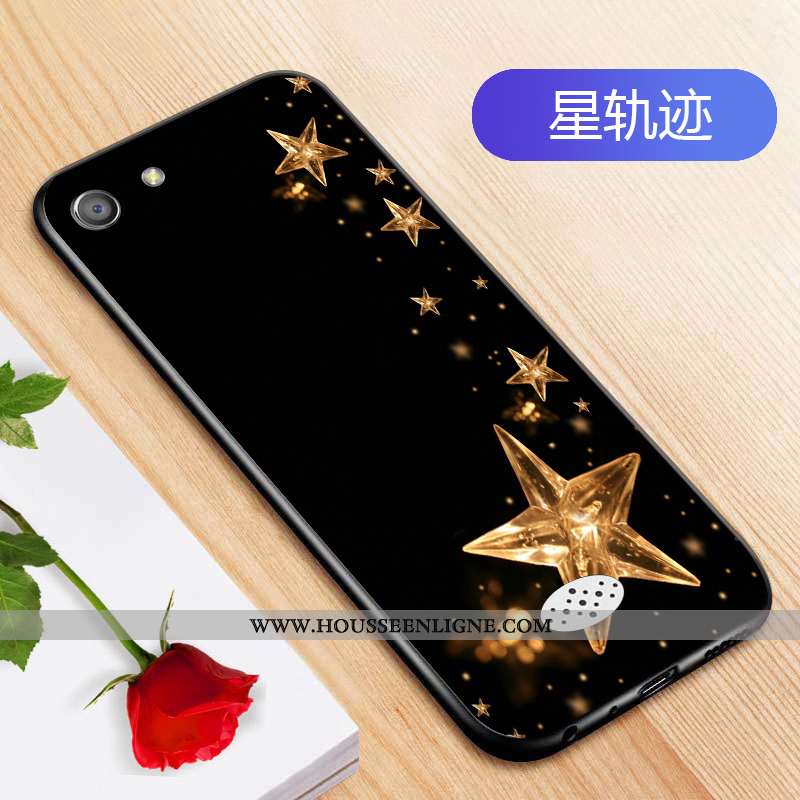 Coque Oppo A31 Silicone Protection Téléphone Portable Personnalité Étui Fluide Doux Créatif Noir
