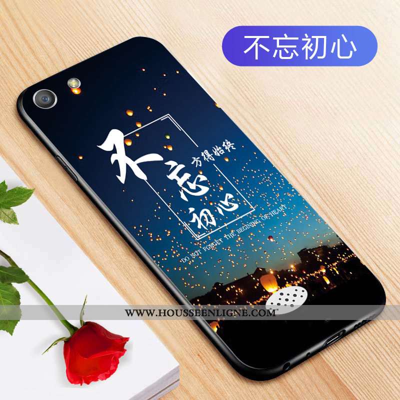 Coque Oppo A31 Silicone Protection Téléphone Portable Personnalité Étui Fluide Doux Créatif Noir