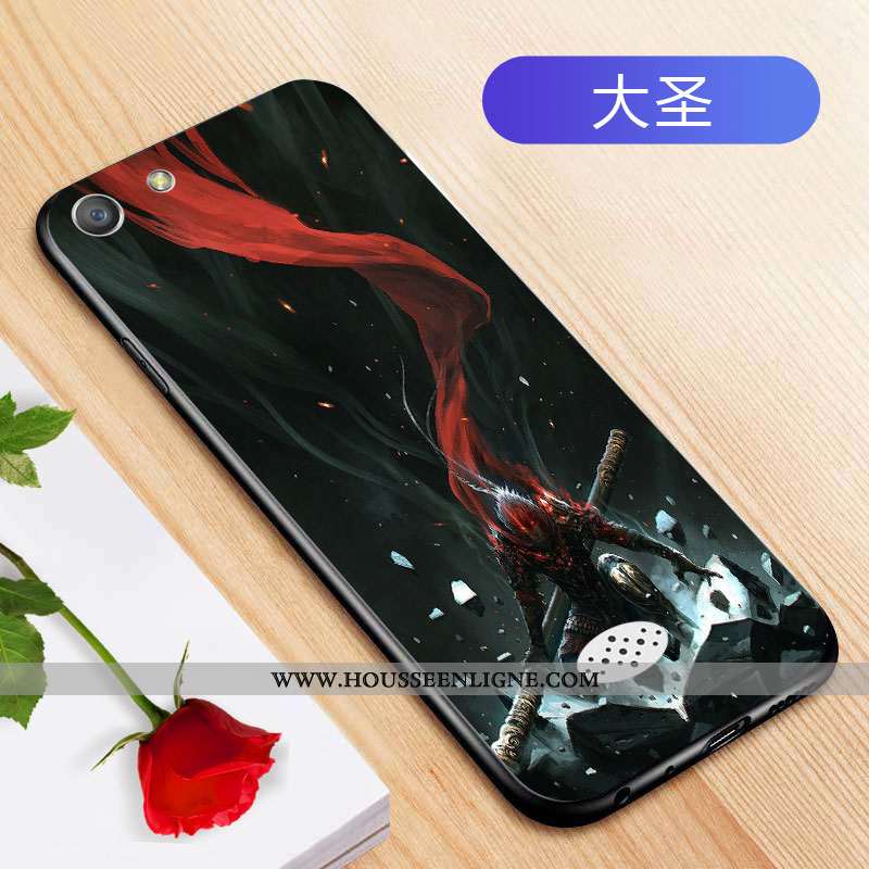 Coque Oppo A31 Silicone Protection Téléphone Portable Personnalité Étui Fluide Doux Créatif Noir
