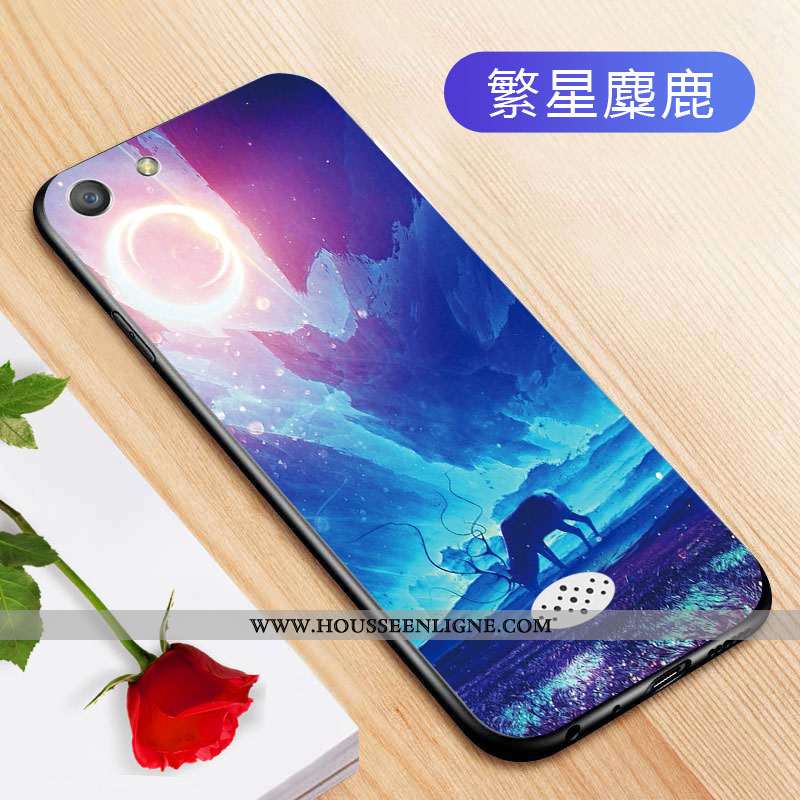 Coque Oppo A31 Silicone Protection Téléphone Portable Personnalité Étui Fluide Doux Créatif Noir