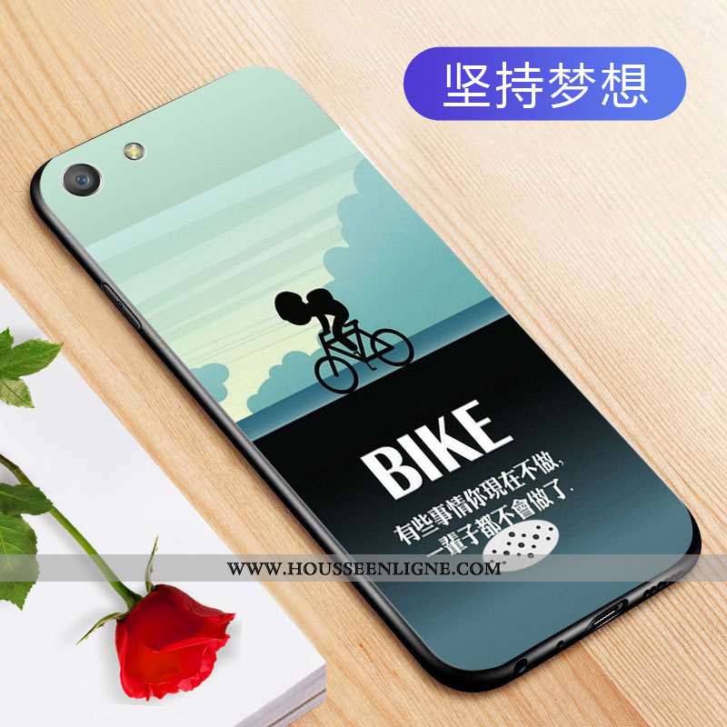 Coque Oppo A31 Silicone Protection Téléphone Portable Personnalité Étui Fluide Doux Créatif Noir