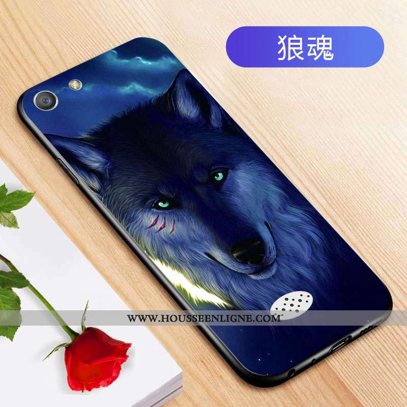 Coque Oppo A31 Silicone Protection Téléphone Portable Personnalité Étui Fluide Doux Créatif Noir