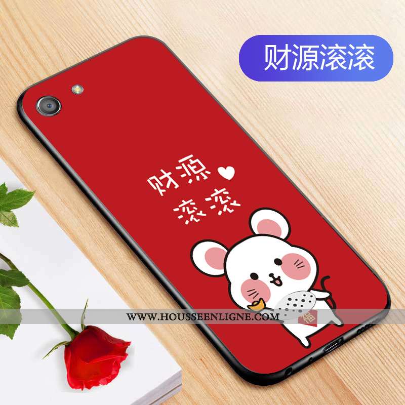 Coque Oppo A31 Silicone Protection Téléphone Portable Personnalité Étui Fluide Doux Créatif Noir