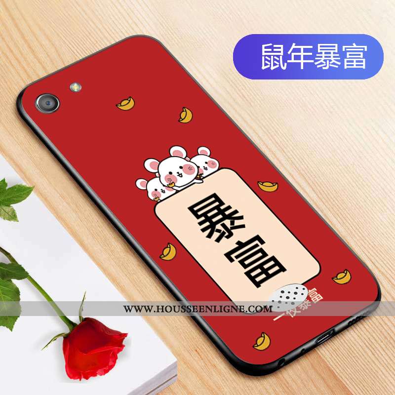 Coque Oppo A31 Silicone Protection Téléphone Portable Personnalité Étui Fluide Doux Créatif Noir