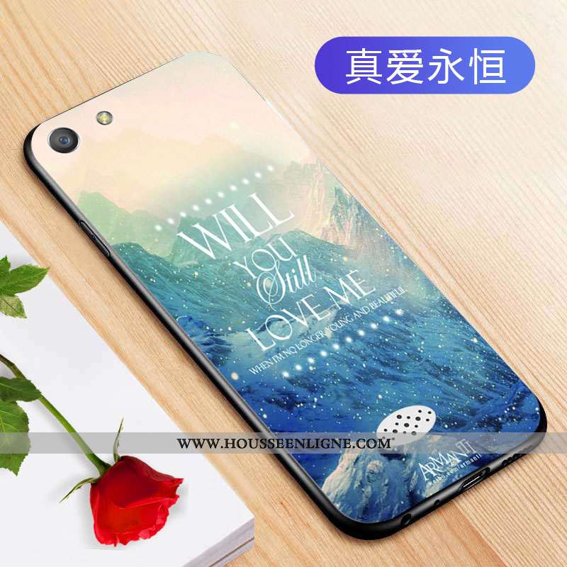 Coque Oppo A31 Silicone Protection Téléphone Portable Personnalité Étui Fluide Doux Créatif Noir