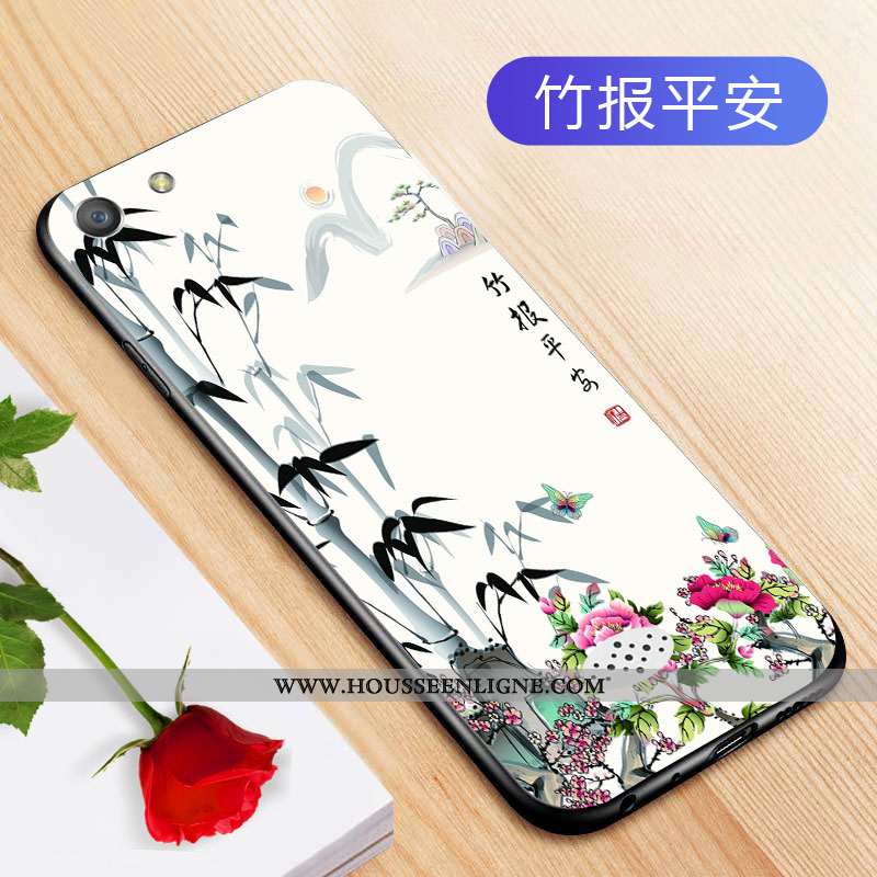 Coque Oppo A31 Silicone Protection Téléphone Portable Personnalité Étui Fluide Doux Créatif Noir