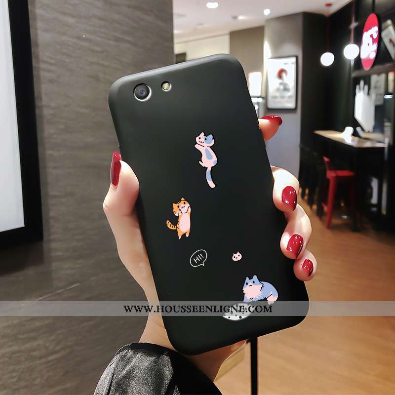 Coque Oppo A31 Tendance Légère Simple Tout Compris Téléphone Portable Étui Fluide Doux Noir