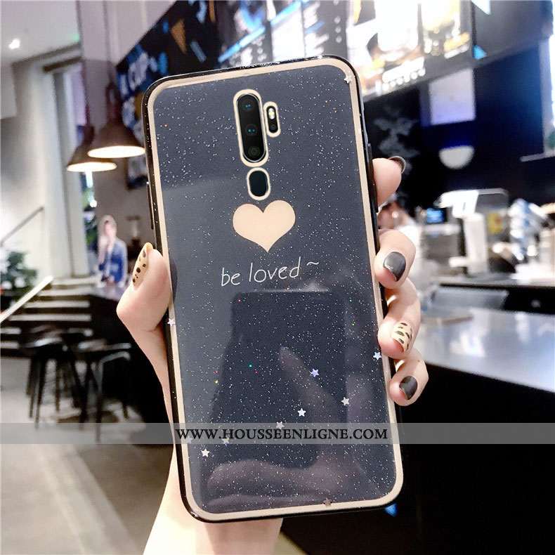 Coque Oppo A5 2020 Créatif Tout Compris Incassable Étui Gris Amour