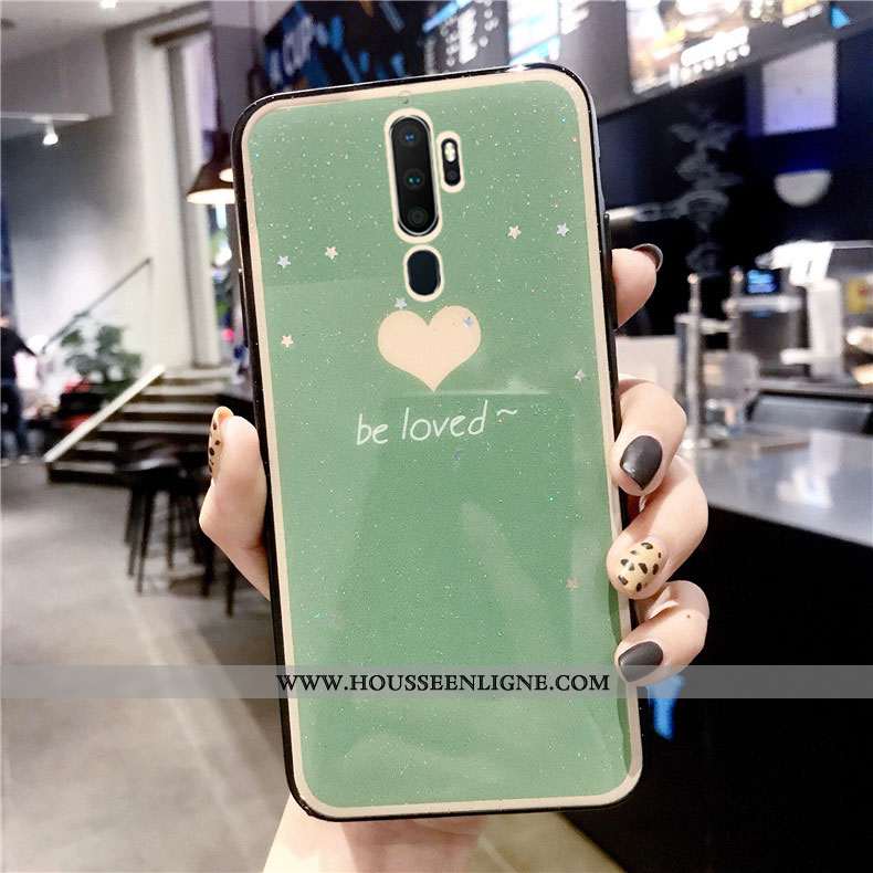 Coque Oppo A5 2020 Créatif Tout Compris Incassable Étui Gris Amour
