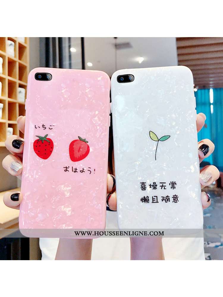 Coque Oppo A5 Charmant Modèle Fleurie Blanc Incassable Silicone Nouveau Fluide Doux Blanche