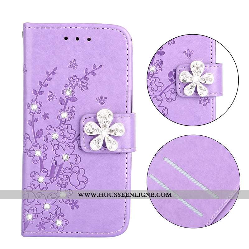 Coque Oppo A5 Cuir Protection Étui Tout Compris Incassable Rose